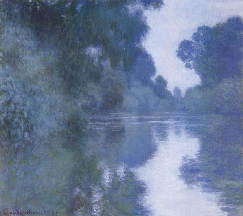 Claude Monet Arm of the Seine near Giverny oil painting image